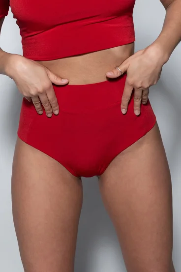 SHORTS VENERA DEEP RED